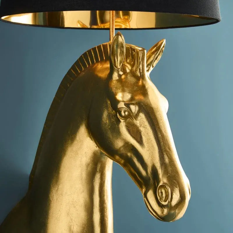 Lampadaire Cheval — Sculpture Lumineuse DUNE & CO
