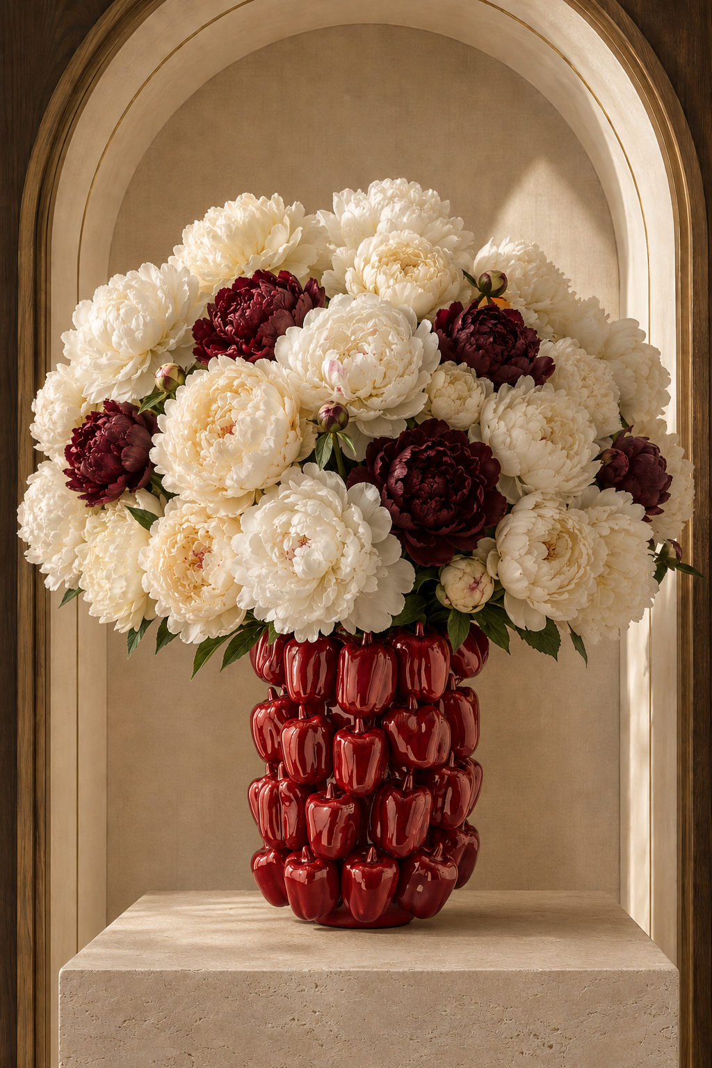Vase Paprika — Céramique Rouge