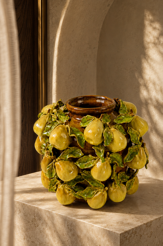 Vase Poires — Céramique, Format Moyen