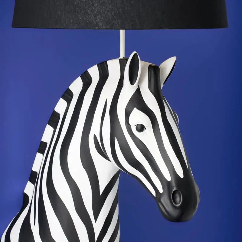 Lampadaire Zèbre — Sculpture Lumineuse DUNE & CO