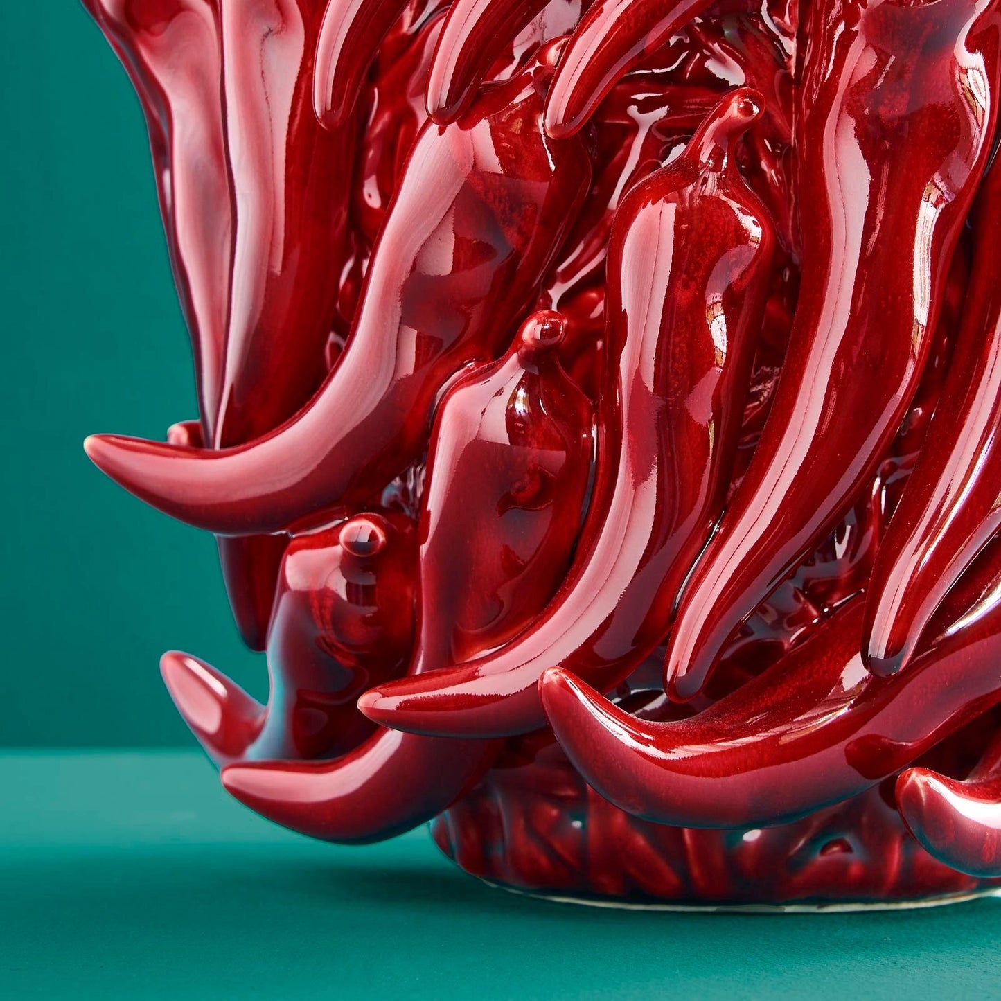 Vase Chili édition limitée, dimensions 28 x 27 x 30 cm, sculpture céramique fait main DUNE & CO