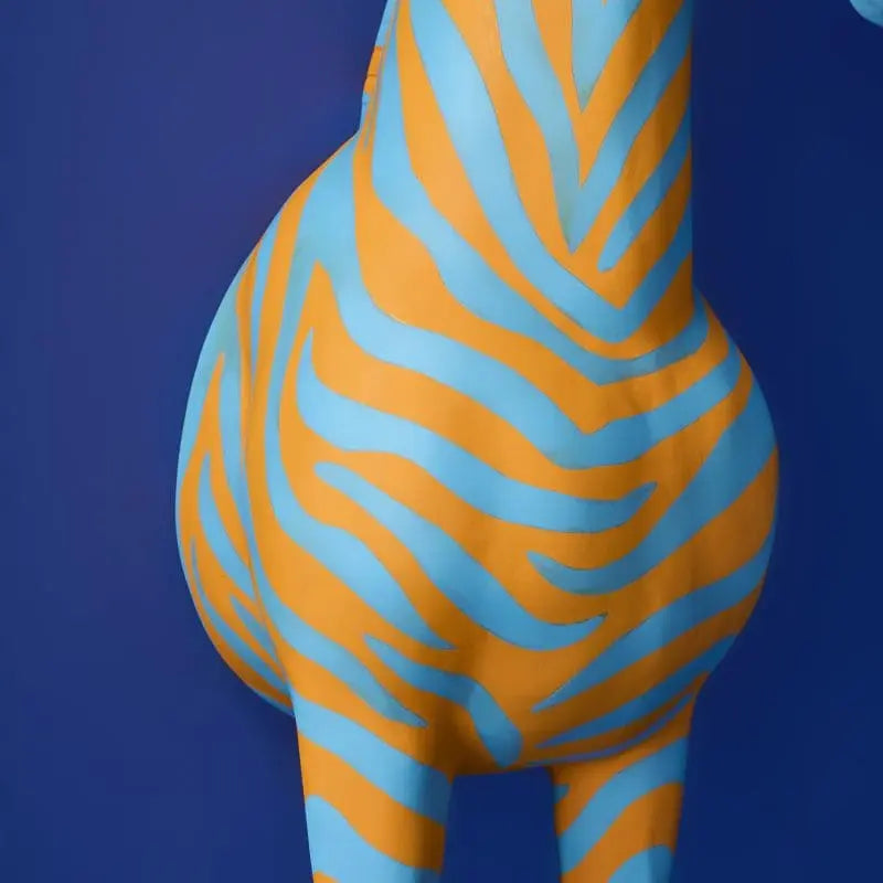 Lampadaire Zèbre — Édition Bleue DUNE & CO