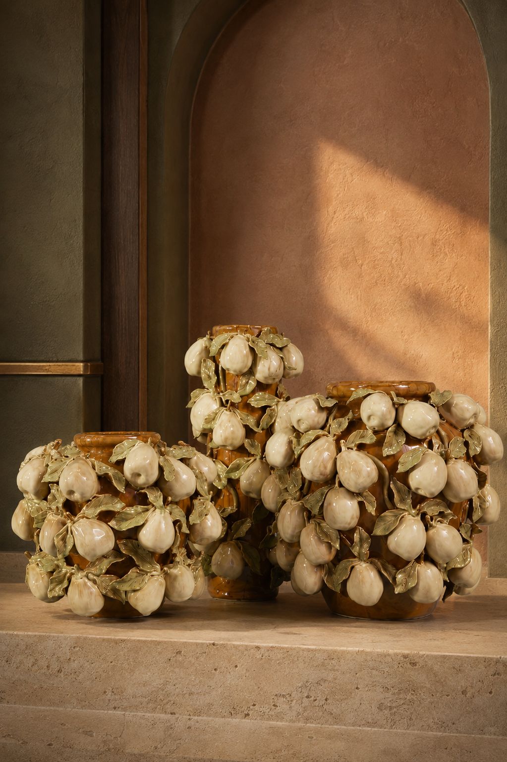 Vase Poires — Céramique, Format Moyen